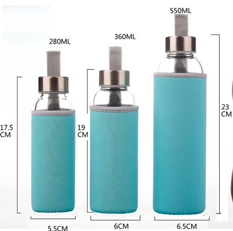Beverages, Kitchen, Events | Water bottle with filter strainer - 4 